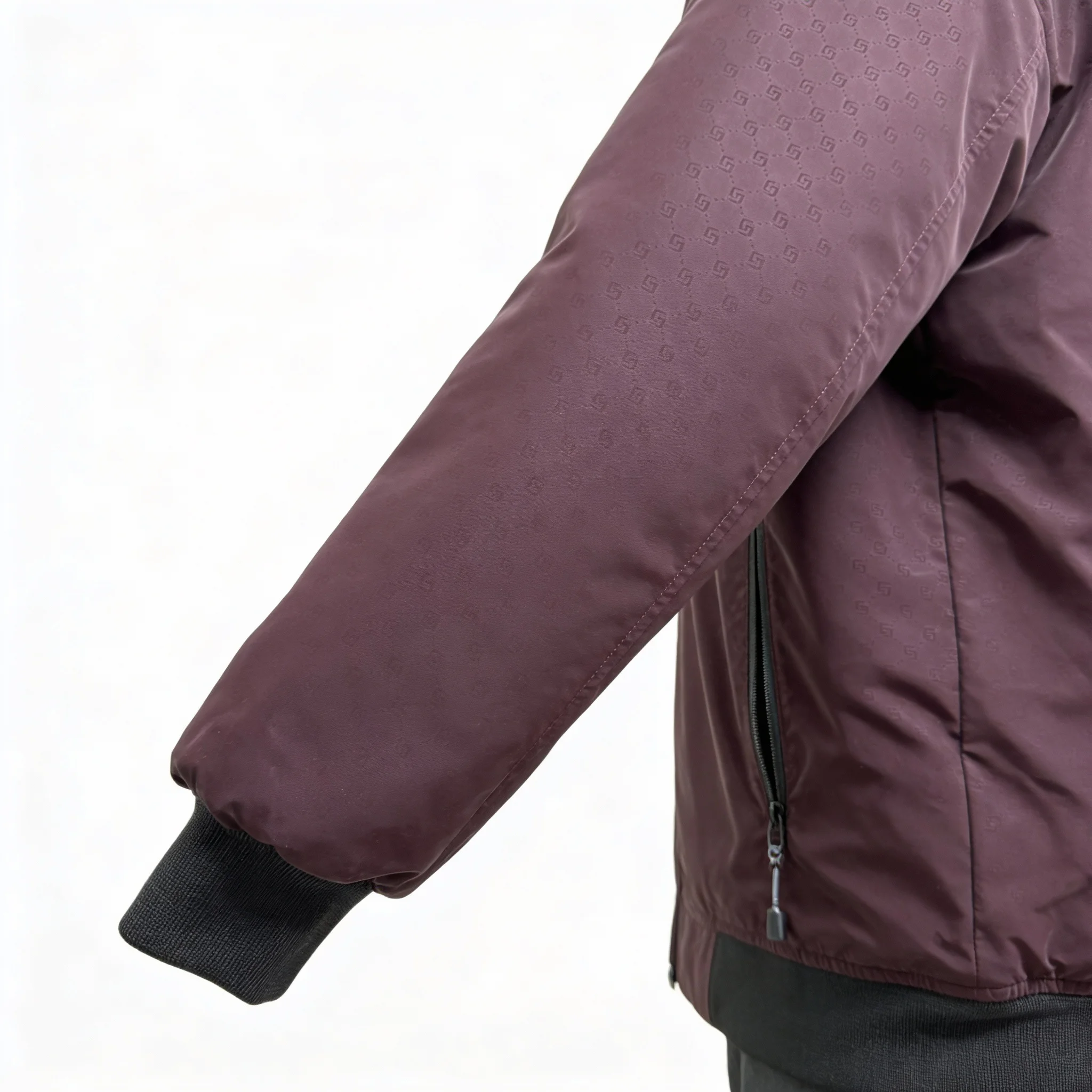 Men’s Kuasha Fabric Premium Winter Jacket - Maroon (JKM01)