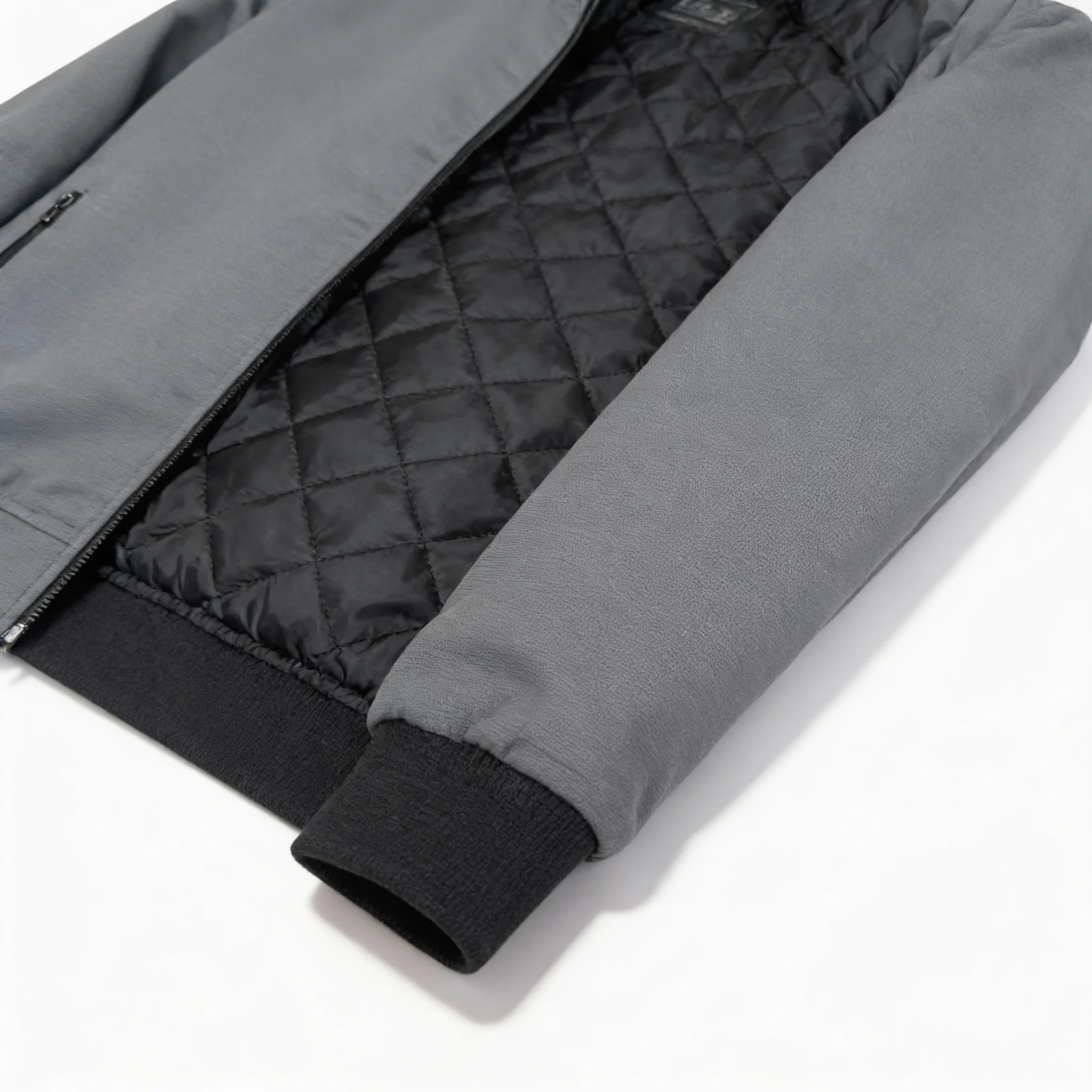 Men’s Chini Gura Fabric Premium Winter Jacket – Ash (JCA01)
