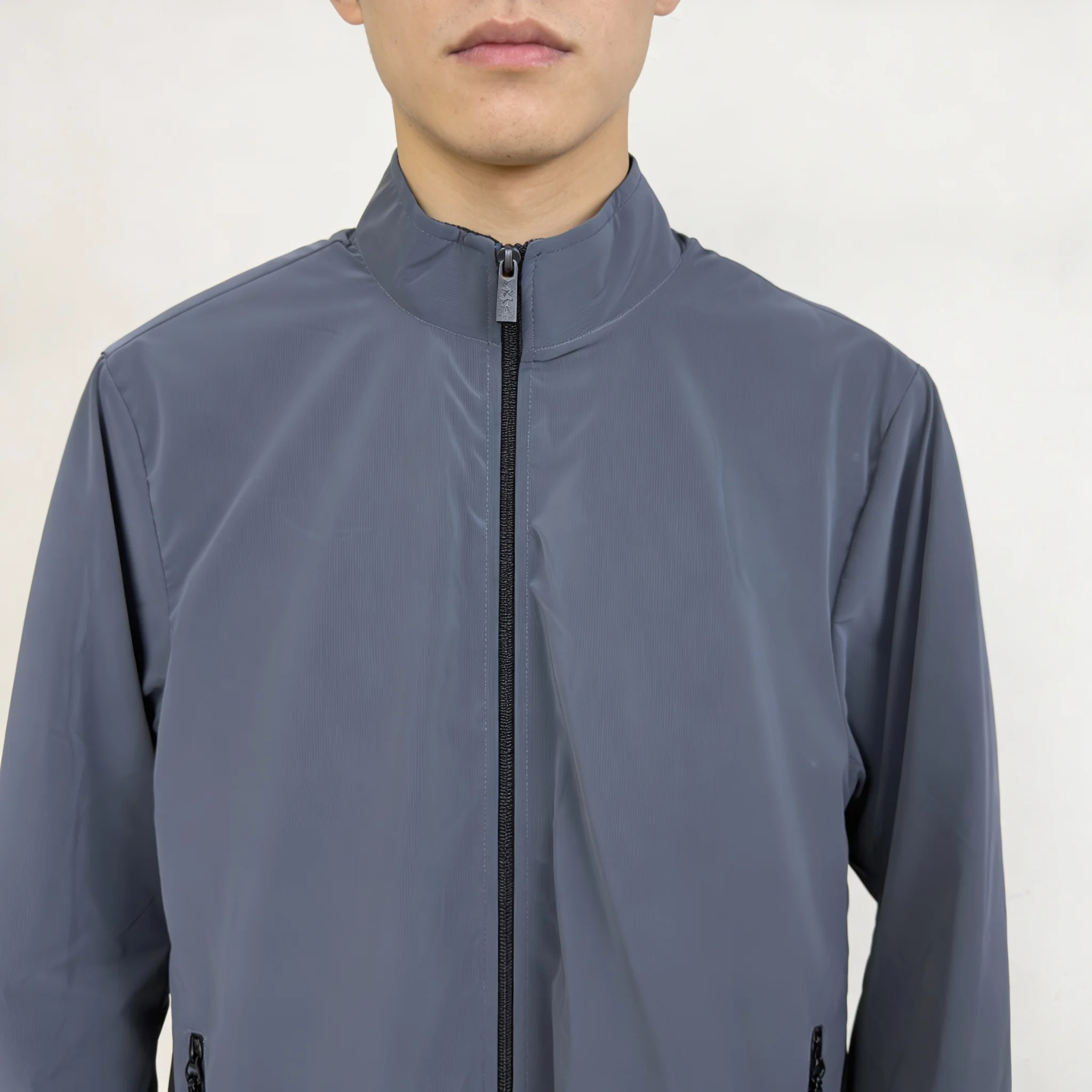 Men’s Kuasha Fabric Premium Winter Jacket – Deep Ash (KA01)